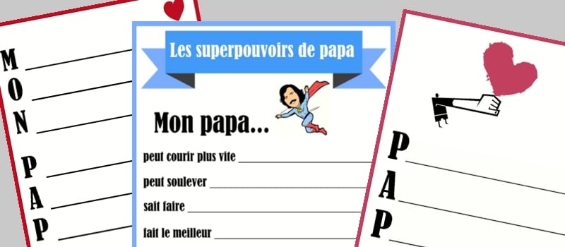 Écrire un poème pour la fête des pères