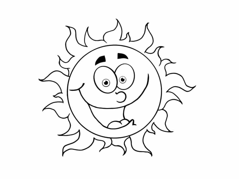Coloriage Soleil Gratuit A Imprimer