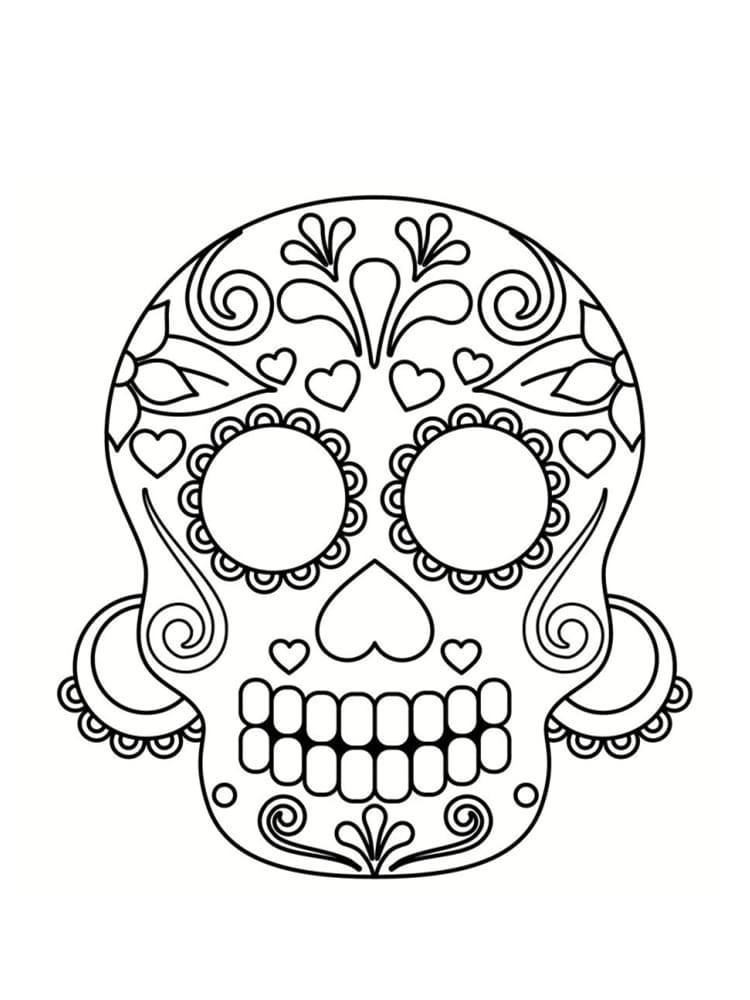 Coloriage De Tete De Fille