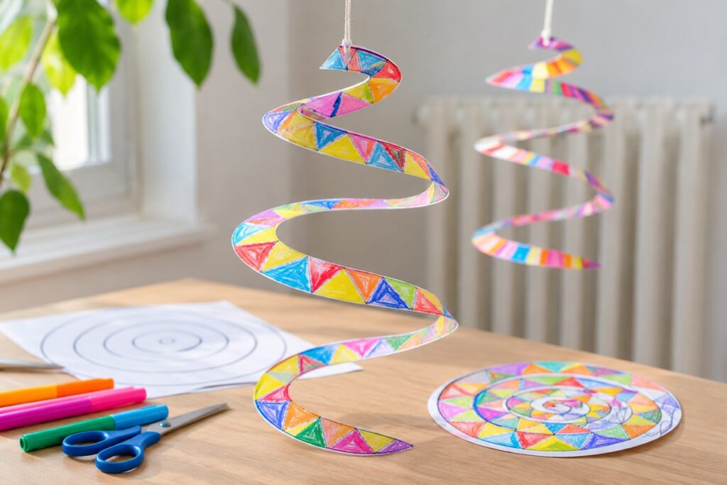 expérience de la spirale magique