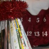 Pliage sapin de Noël avec un livre