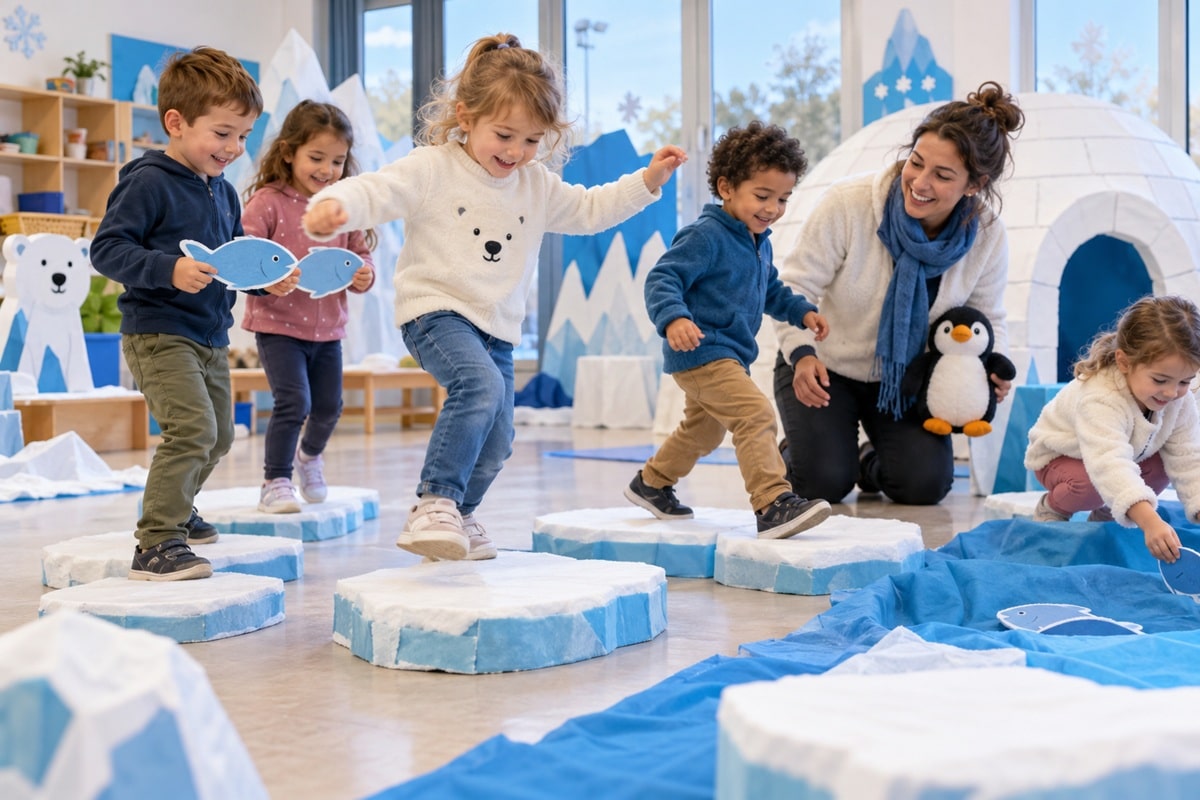 mission banquise grand jeu maternelle