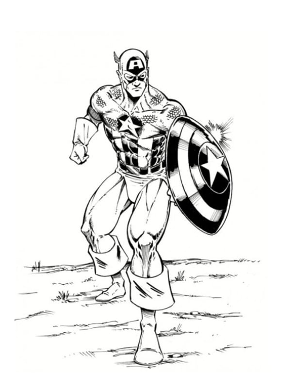 Coloriage Avengers à imprimer gratuitement