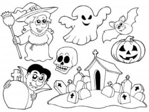 Coloriages Halloween à Imprimer