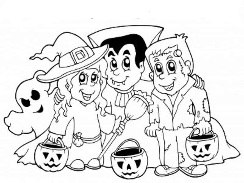 Coloriages Halloween à Imprimer