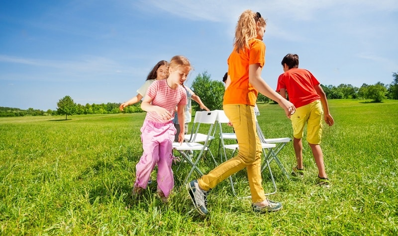 chaises musicales jeu