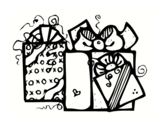 coloriage cadeaux