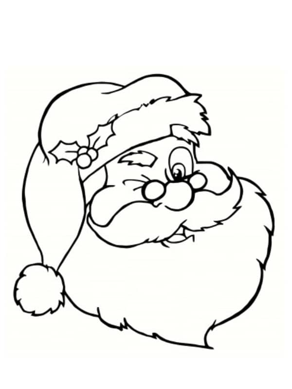 Coloriage Pere De Noel