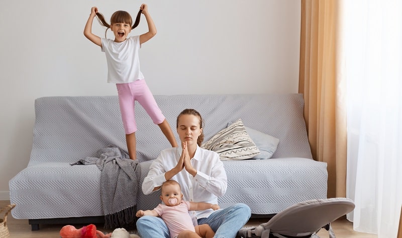 rester zen avec les enfants