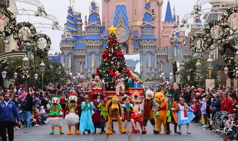 noël à disneyland