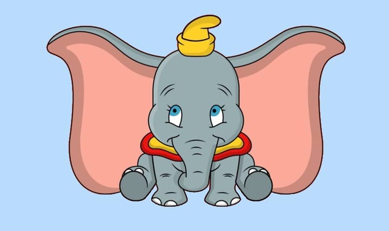 coloriage dumbo