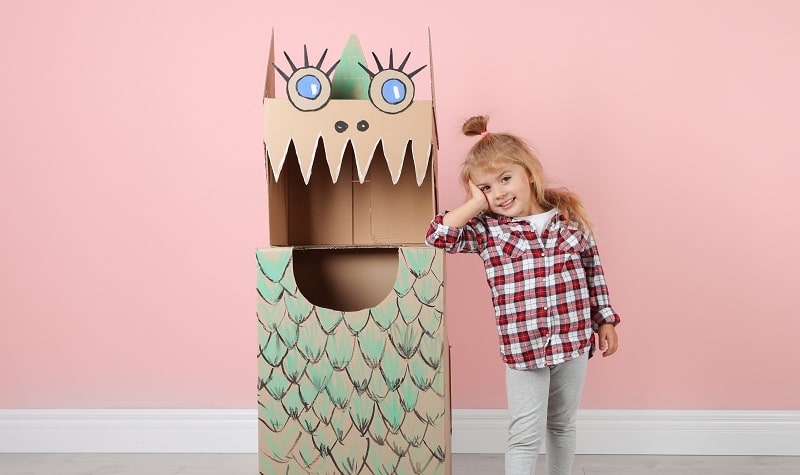 costume dragon carton