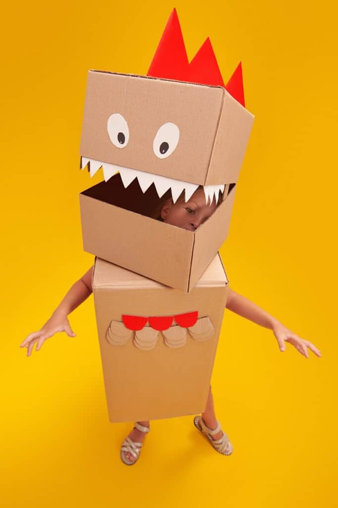 costume dragon carton