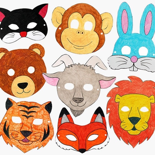 masques imprimables gratuits