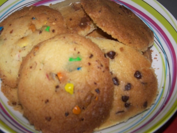 cookies m&m's