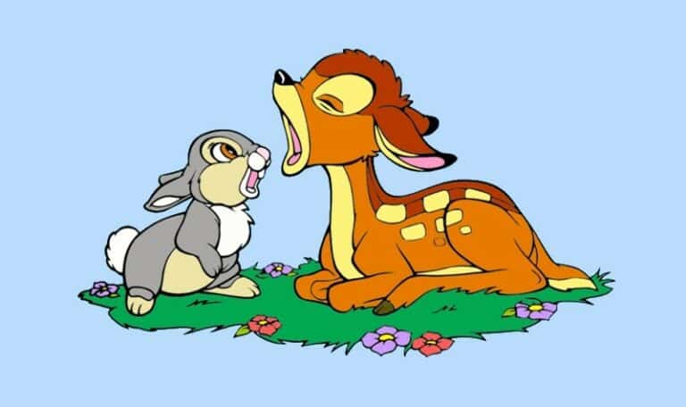Coloriage Bambi : 20 dessins à imprimer