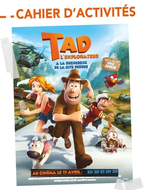 activités tad l'explorateur