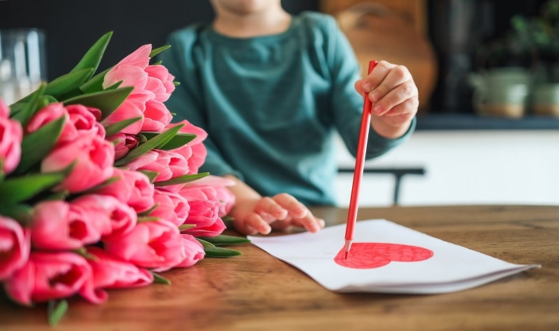 activités fleurs fête des mères