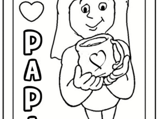 coloriage papa 4 coloriages papa
