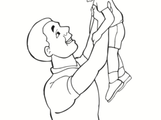 coloriage papa 7 coloriage de papa