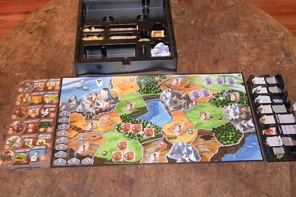 plateau de jeu smallworld