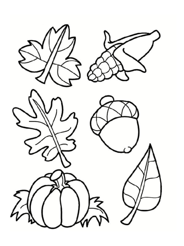 Coloriages D automne Imprimer Gratuitement