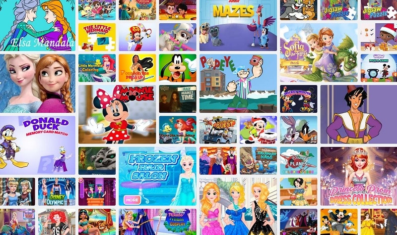 jeux disney en ligne