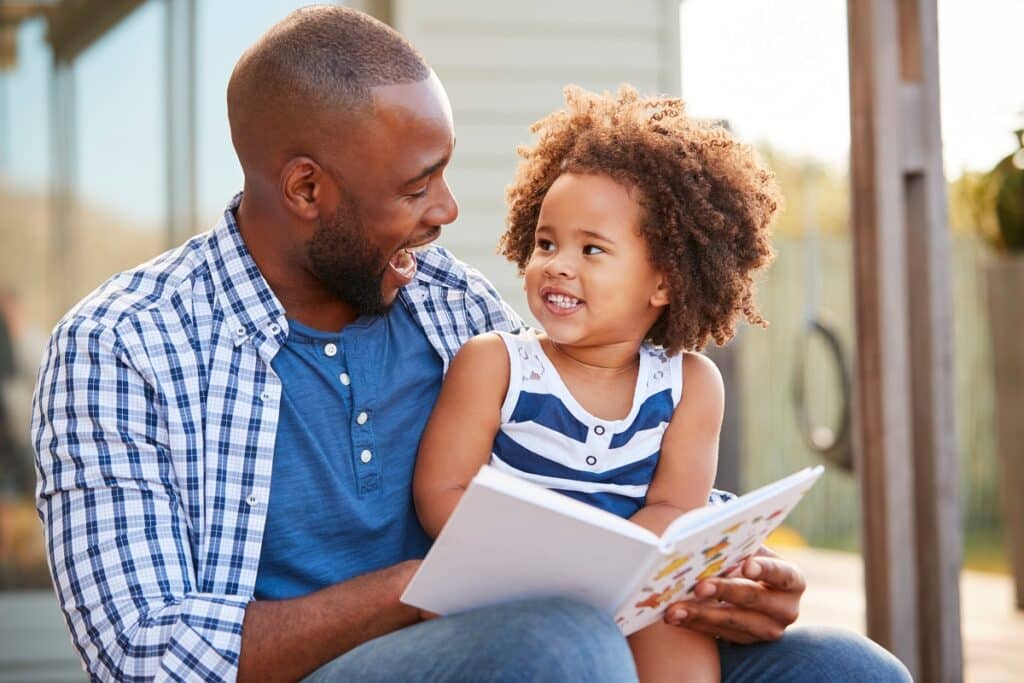 papa lecture enfant