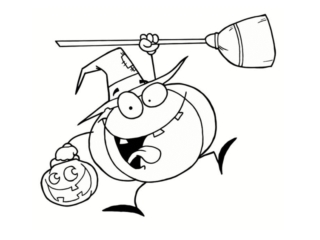 coloriages citrouilles