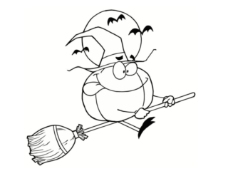 dessin citrouille