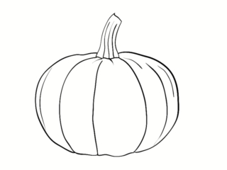 dessins citrouilles