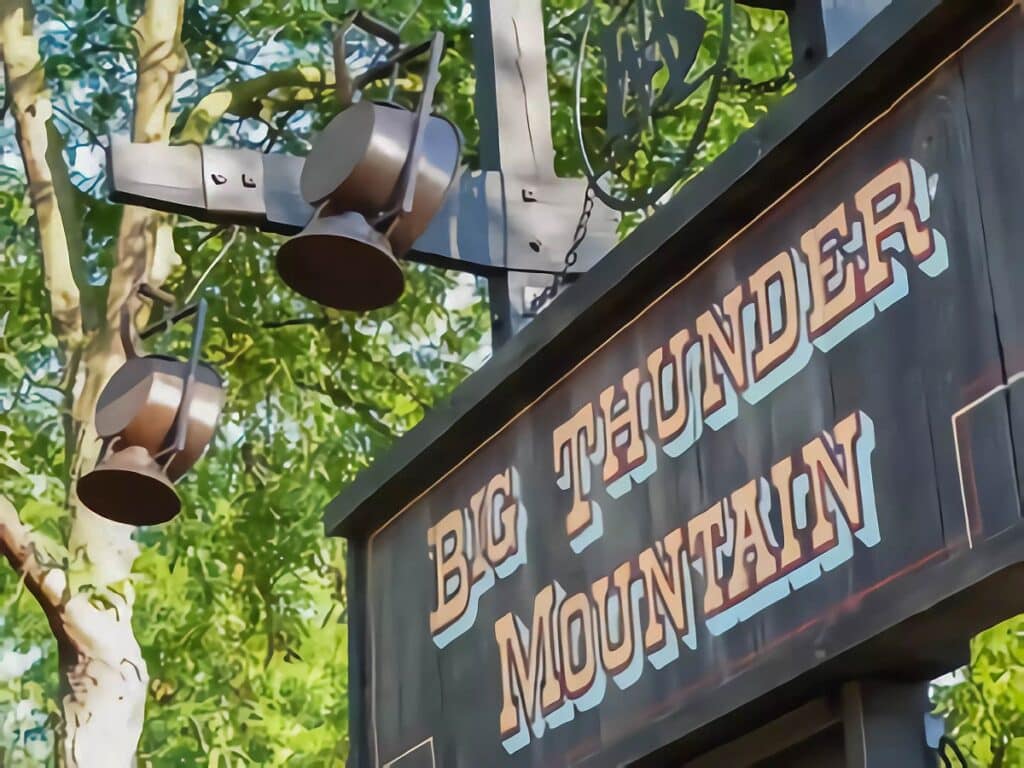 panneau big thunder mountain