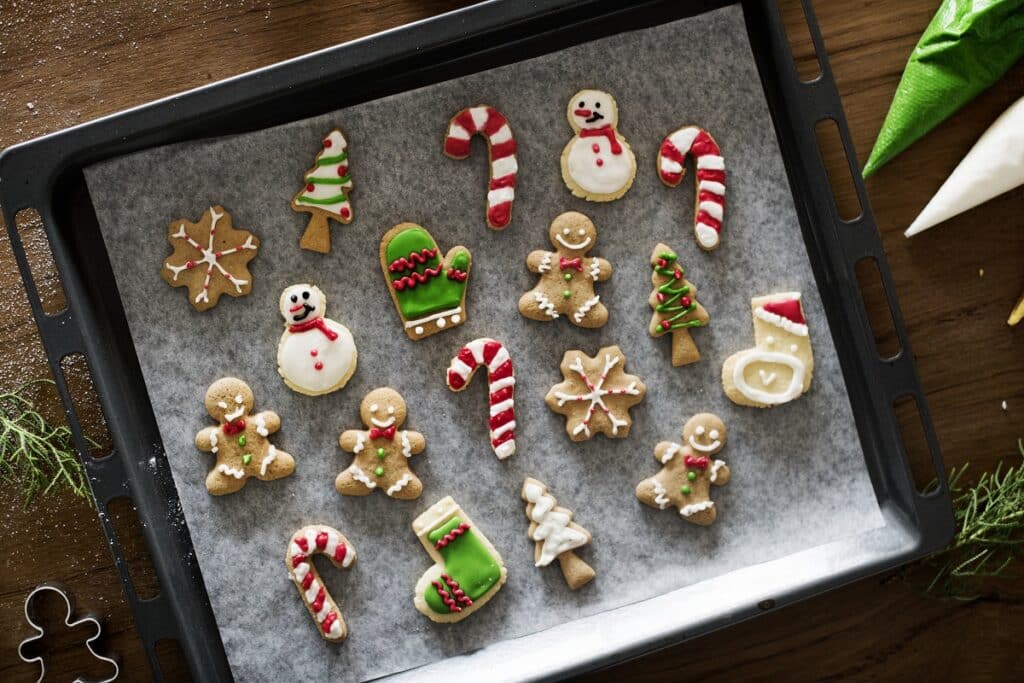 biscuits de noël au pain d'épice