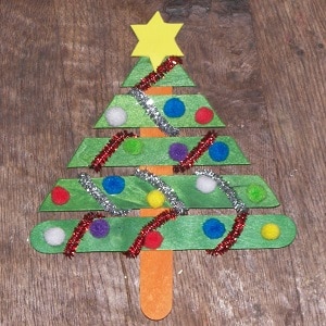 bricolage sapin facile
