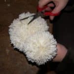 pompon le bonhomme de neige