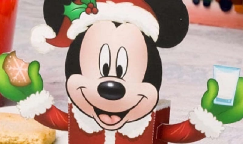 boite noel mickey