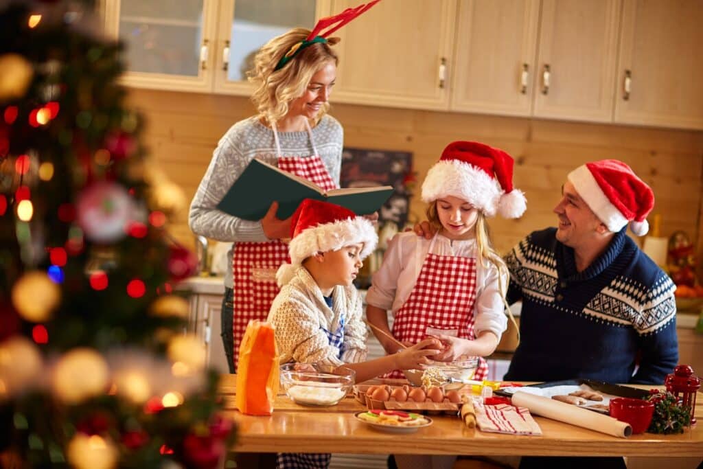 activité de noel en famille