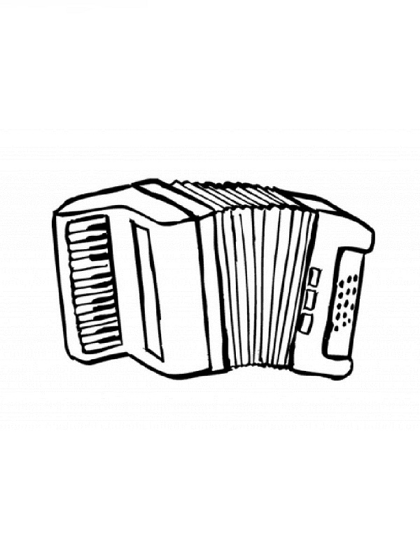 Coloriage D Instrument De Musique A Imprimer