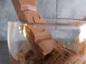 dessert rapide au crunch