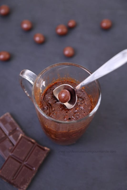 mug cake au crunch