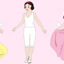 Princesses Disney poupées de papier