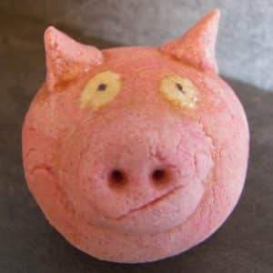 modelage pâte à sel cochon