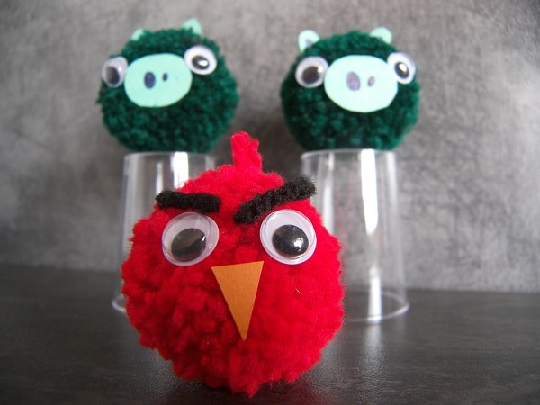 angry birds pompon