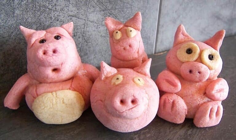 Comment faire un cochon en pâte à sel