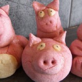 Cochon en pâte à sel