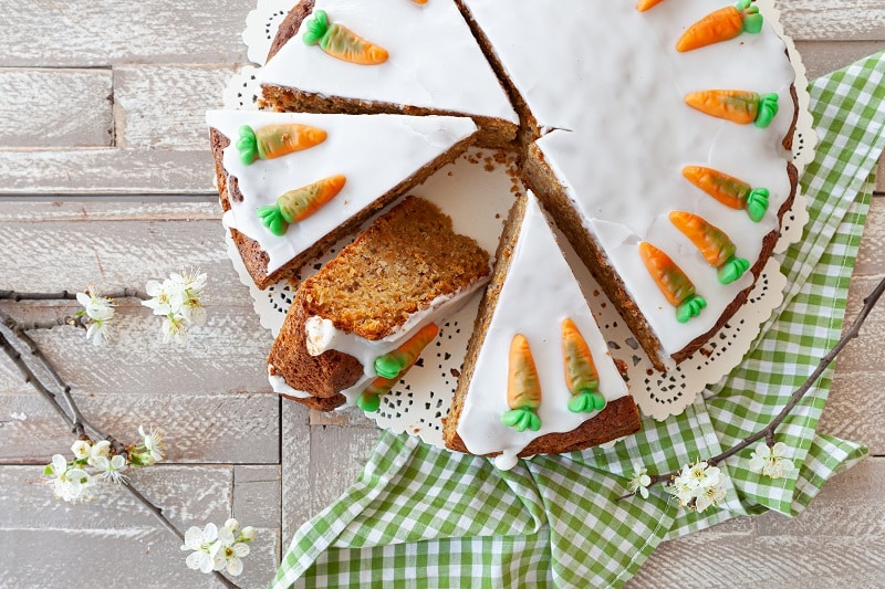 gâteau à la carotte