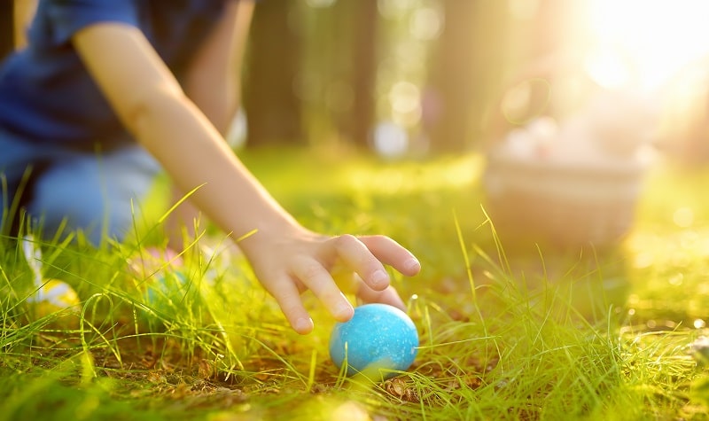 chasse aux œufs de Pâques idées