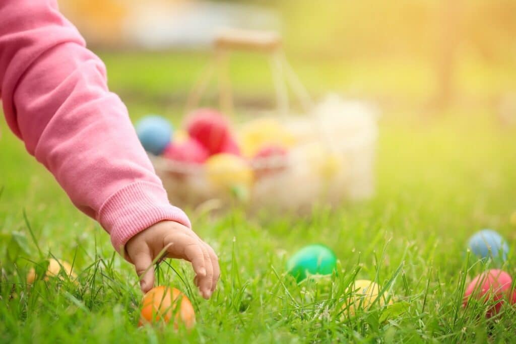 idées de chasse aux œufs de Pâques