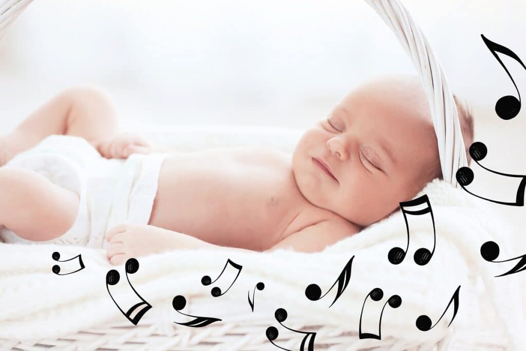 musique et bébé