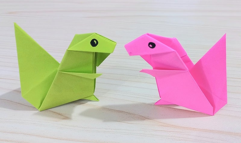 origami écureuil facile
